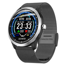 Load image into Gallery viewer, LEMFO N58 ECG PPG Smart watch men women electrocardiograph ecg display holter ecg heart rate monitor blood pressure smartwatch